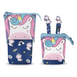 Oh My Pop! trousse Pop Up avec stylo à bille 10 couleurs & stylo à bille effaçabl à encre gel Sweety