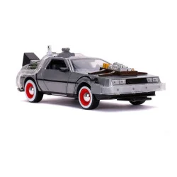 Terug naar de toekomst - Hollywood rijdt op 1/24 metalen voertuigen - Terug naar de toekomst III DeLorean-tijdmachine | 801310321669