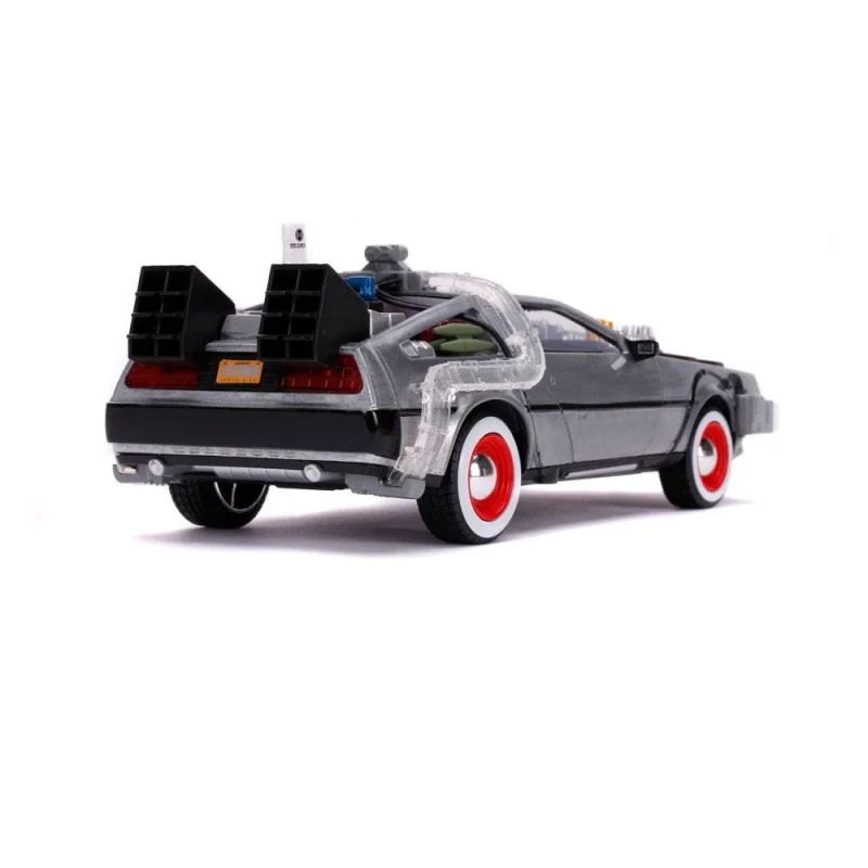 Back to the Future - Hollywood Rides 1/24 Metal Vehicles - Back to the Future III DeLorean Time Machine | 801310321669