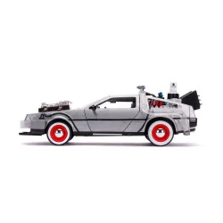 Back to the Future - Hollywood Rides 1/24 Metal Vehicles - Back to the Future III DeLorean Time Machine | 801310321669