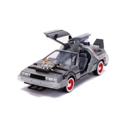 Back to the Future - Hollywood Rides 1/24 Metal Vehicles - Back to the Future III DeLorean Time Machine | 801310321669