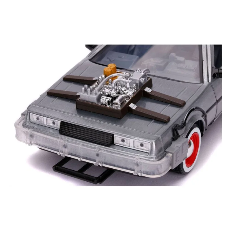 Back to the Future - Hollywood Rides 1/24 Metal Vehicles - Back to the Future III DeLorean Time Machine | 801310321669