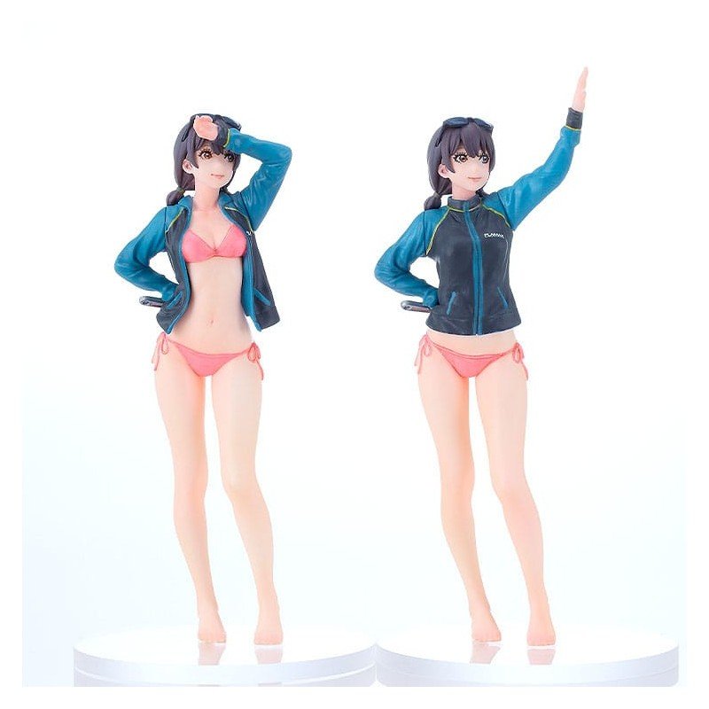 Original Character maquette PLAMAX MF-97 minimum factory Minori with Honda BF350 Grand Prix White 10 cm | 4545784015001