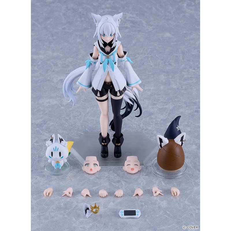 Hololive Production figurine Figma Shirakami Fubuki 15 cm | 4545784015094