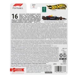 Formule 1 Hot Wheels Premium véhicule métal 1/64 Oracle Red Bull Racing RB20 (no.1) (Max Verstappen 2024) | 0194735263776