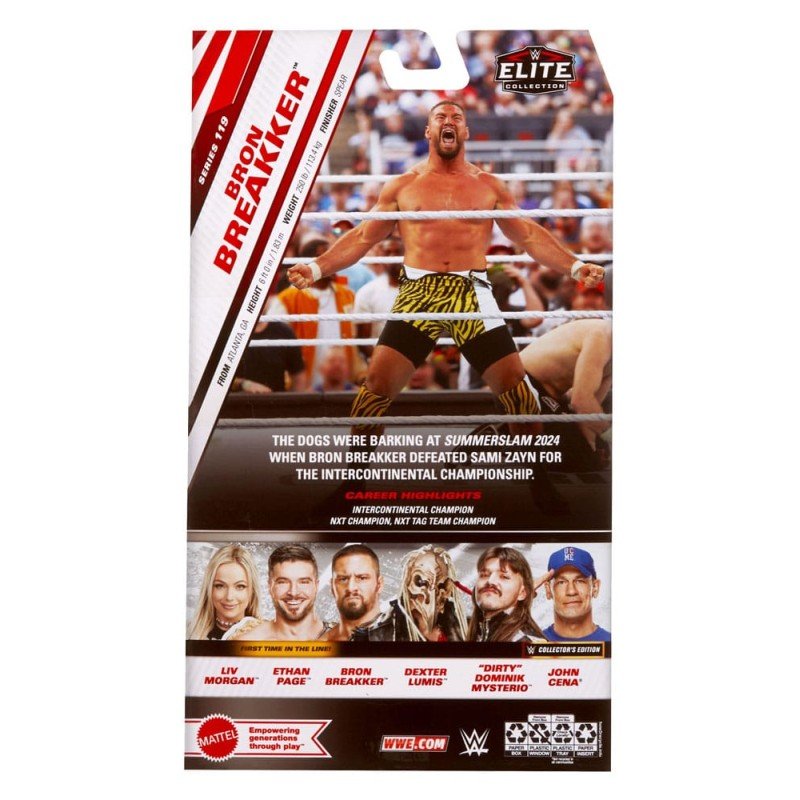 WWE Elite Collection figurine Bron Breakker 15 cm | 0194735271443