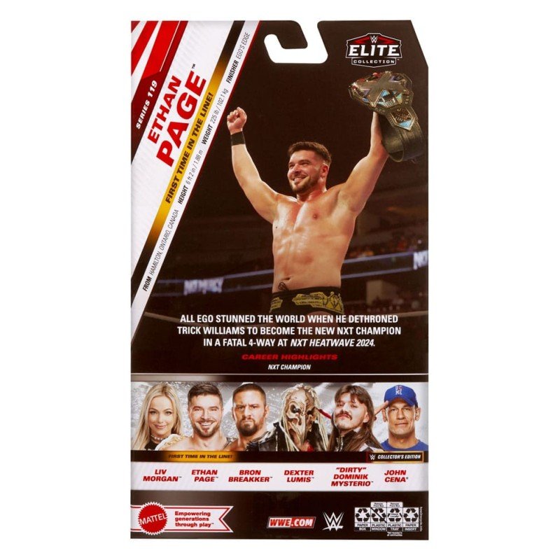 WWE Elite Collection figurine Ethan Page 15 cm | 0194735271139