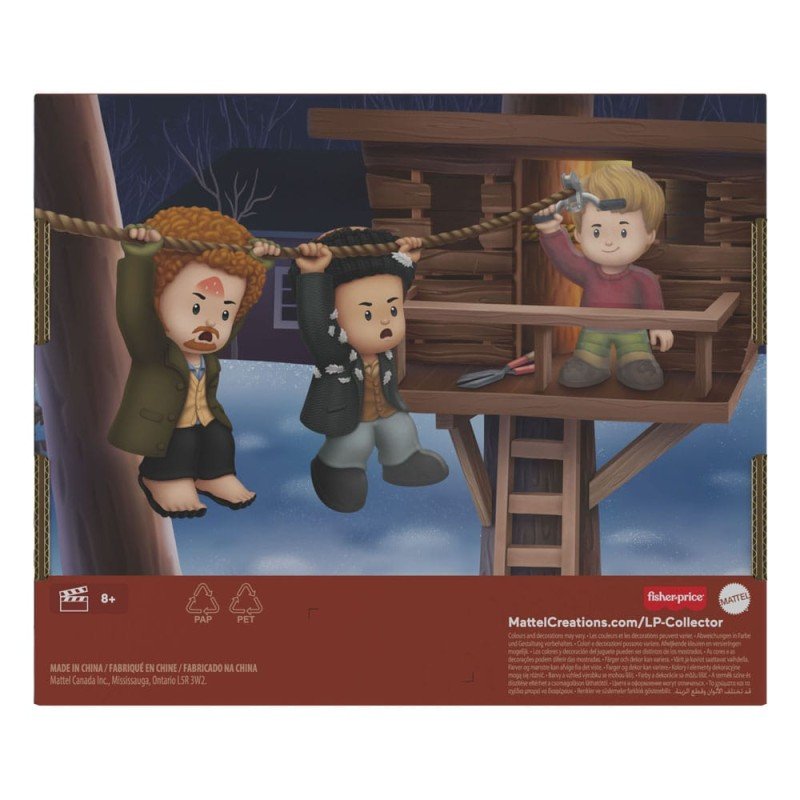 Maman, j'ai raté l'avion ! pack 3 minifigurines Fisher-Price Little People Collector 7 cm | 0194735294374