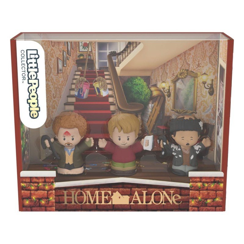 Maman, j'ai raté l'avion ! pack 3 minifigurines Fisher-Price Little People Collector 7 cm | 0194735294374