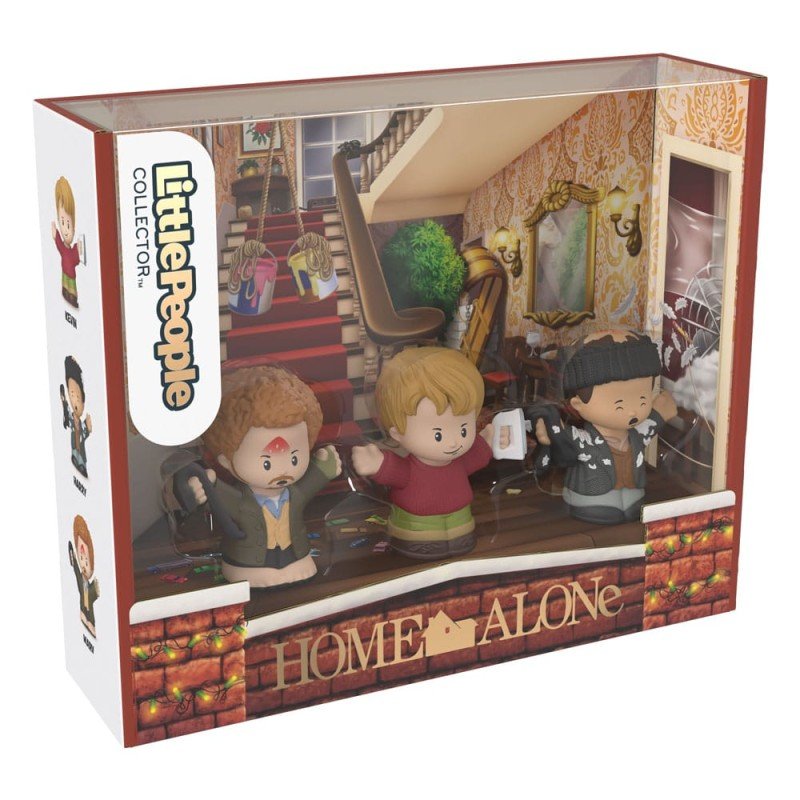 Maman, j'ai raté l'avion ! pack 3 minifigurines Fisher-Price Little People Collector 7 cm | 0194735294374
