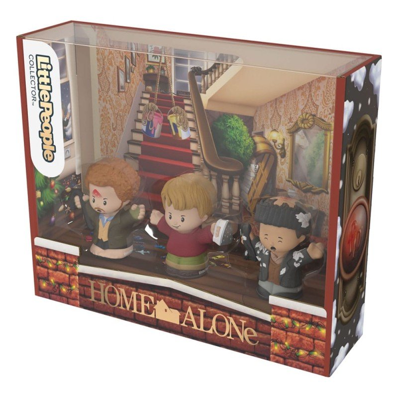 Maman, j'ai raté l'avion ! pack 3 minifigurines Fisher-Price Little People Collector 7 cm | 0194735294374