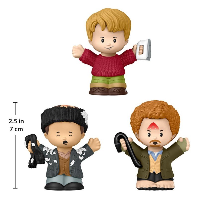 Maman, j'ai raté l'avion ! pack 3 minifigurines Fisher-Price Little People Collector 7 cm | 0194735294374