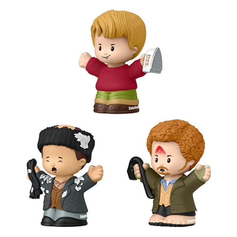 Maman, j'ai raté l'avion ! pack 3 minifigurines Fisher-Price Little People Collector 7 cm | 0194735294374