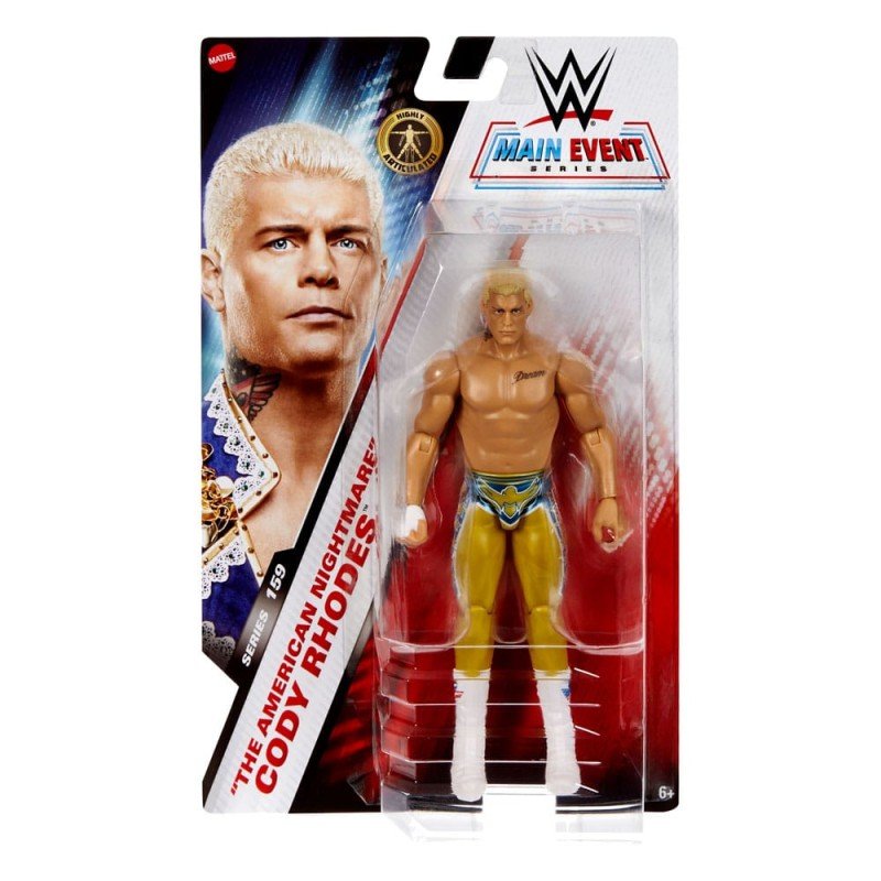 WWE Main Event Series figurine "The American Nightmare" Cody Rhodes 15 cm | 0194735311460