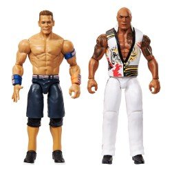 WWE Main Event Showdown figurines The Rock Final Boss vs John Cena 2-Pack 15 cm