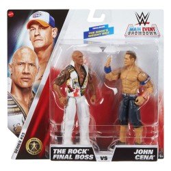 WWE Main Event Showdown figurines The Rock Final Boss vs John Cena 2-Pack 15 cm | 0194735311309