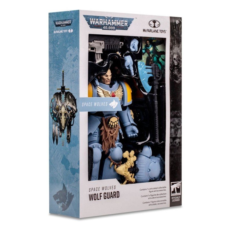 Warhammer 40k figurine Space Wolves Wolf Guard 18 cm | 0787926109320