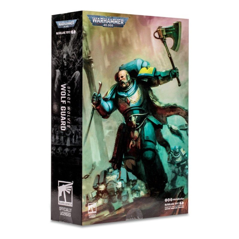 Warhammer 40k figurine Space Wolves Wolf Guard 18 cm | 0787926109320