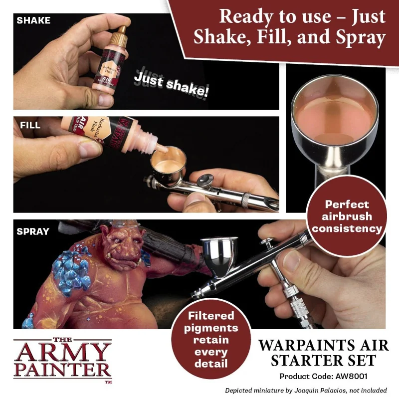 The Army Painter - Paint Set - Warpaints Air Starter Set | 5713799800182