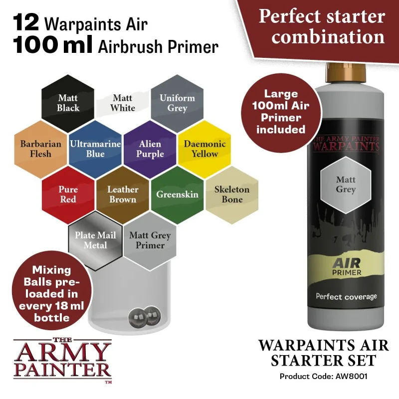 The Army Painter - Verfset - Warpaints Air Startset | 5713799800182