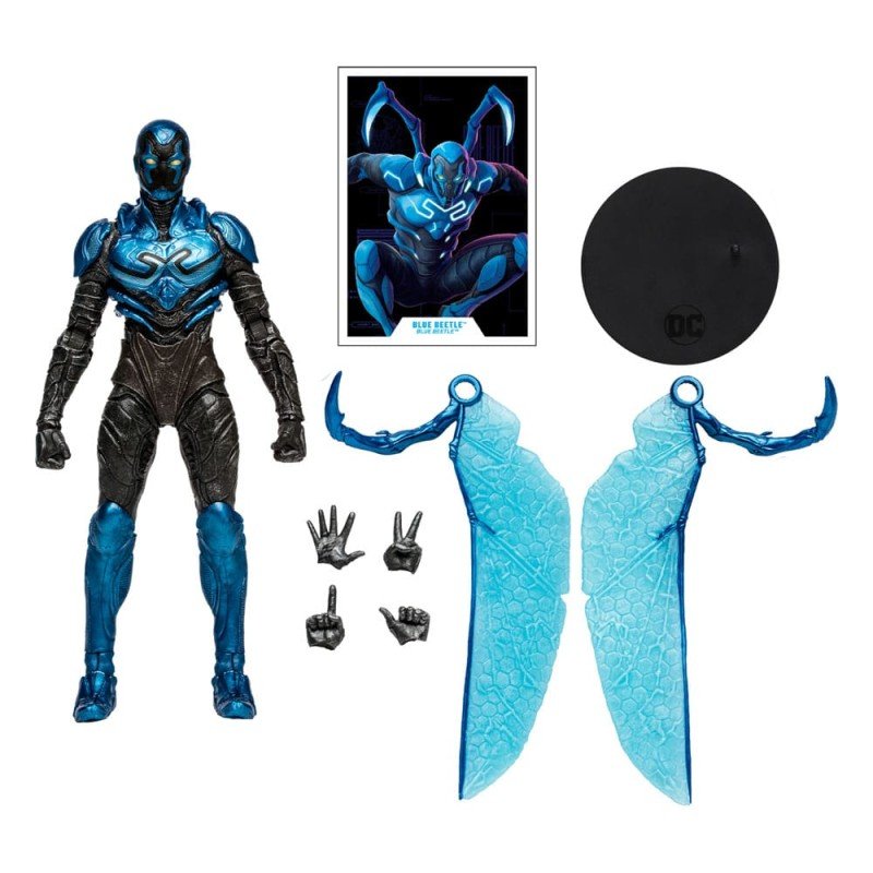 DC Blue Beetle figurine Blue Beetle (Battle Mode) 18 cm | 0787926155778