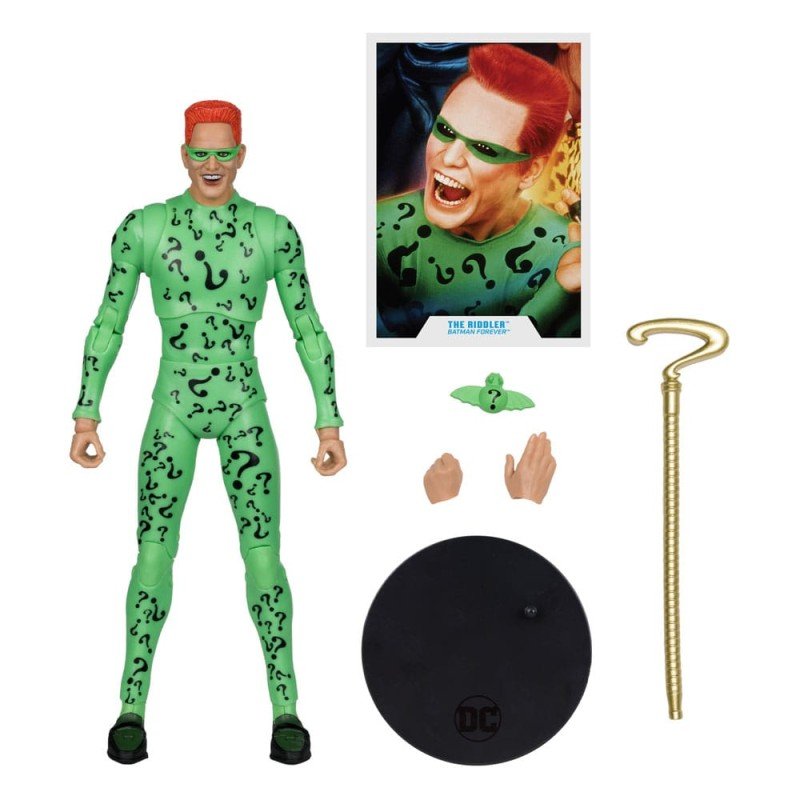 DC figurine Build A Megafig Batman Forever The Riddler (Gold Label) 18 cm | 0787926156683