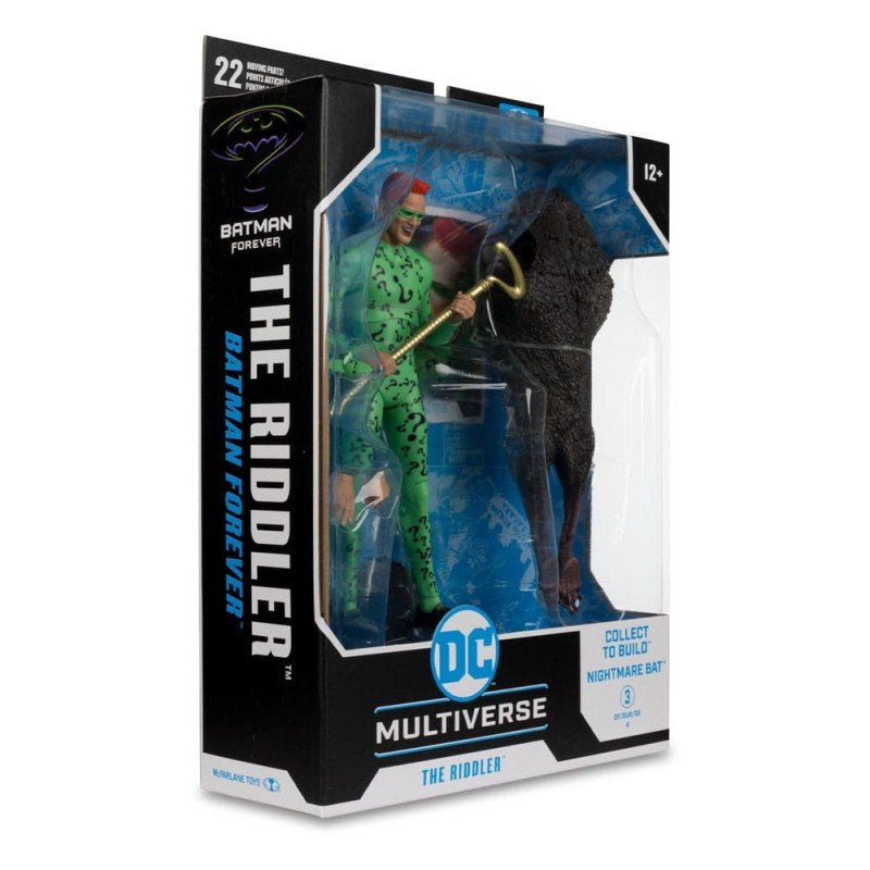 DC figurine Build A Megafig Batman Forever The Riddler (Gold Label) 18 cm | 0787926156683