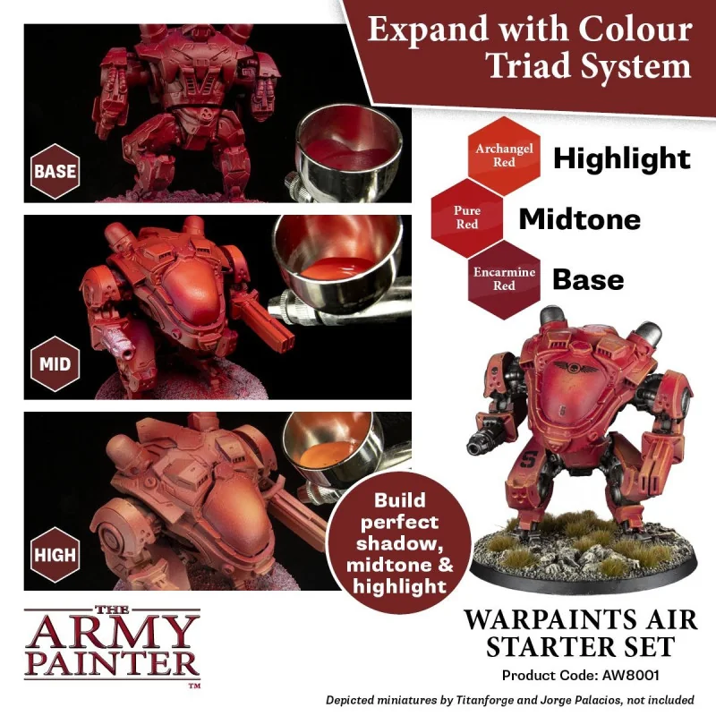 The Army Painter - Paint Set - Warpaints Air Starter Set | 5713799800182