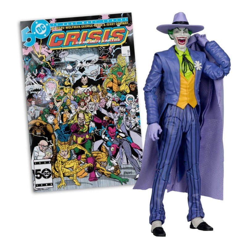 DC Direct Page Punchers figurine The Joker (Crisis on Infinite Earths) 18 cm | 0787926158847