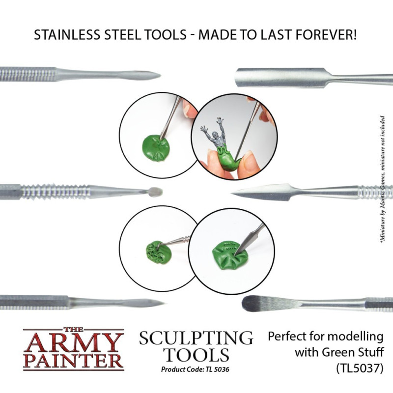 The Army Painter - Gereedschap voor beeldhouwen