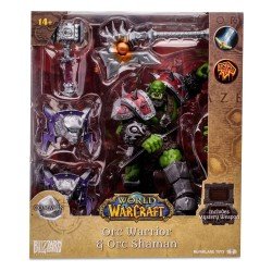 World of Warcraft figurine Orc: Shaman / Warrior 15 cm | 0787926166712