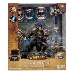 World of Warcraft figurine Human: Paladin / Warrior 15 cm | 0787926166736
