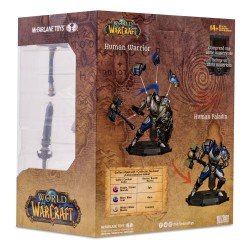 World of Warcraft figurine Human: Paladin / Warrior 15 cm | 0787926166736