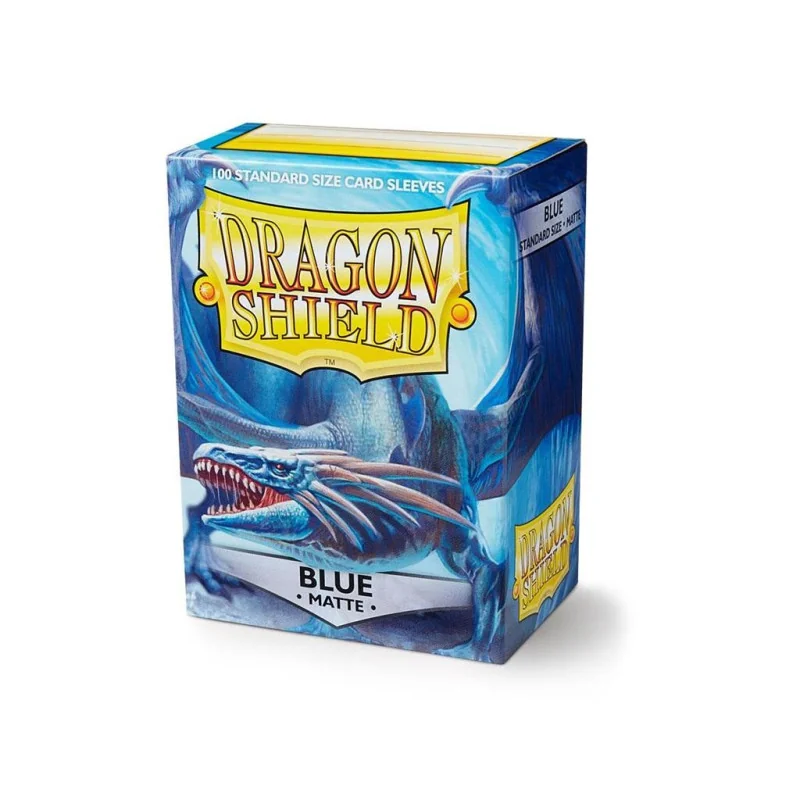 Dragon Shield Matte Mouwen - Blauw (100 Mouwen) | 5706569110031