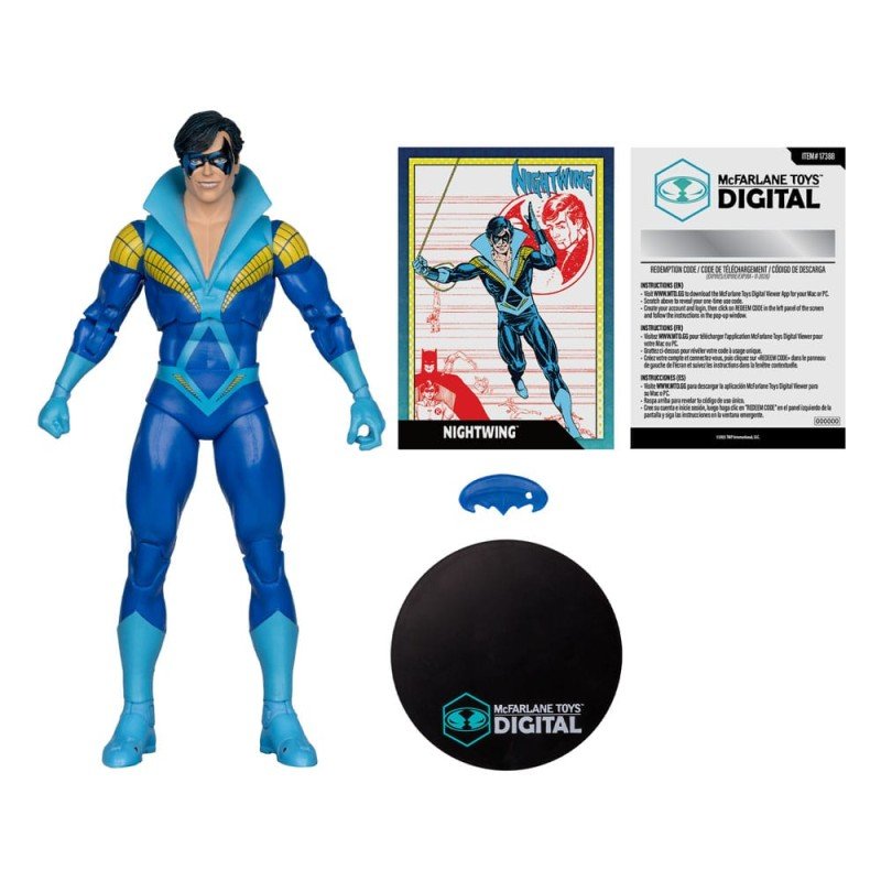 DC Direct McFarlane Toys Digital figurine Nightwing (Teen Titans) 18 cm | 0787926173888