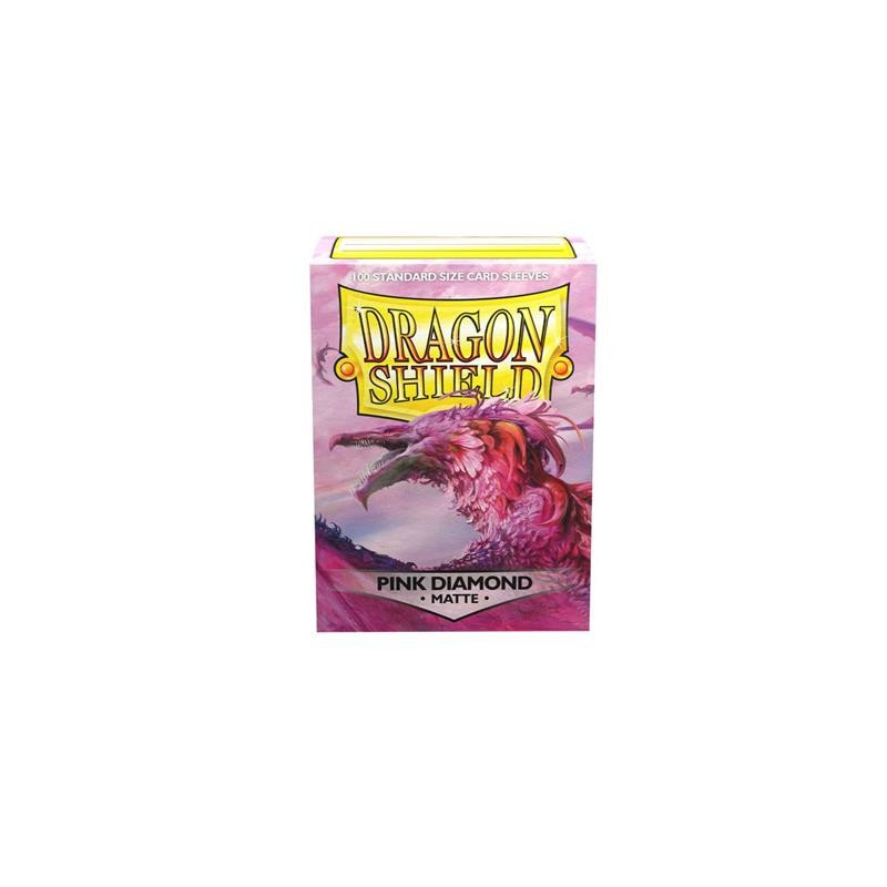 Dragon Shield Matte Sleeves - Pink Diamond (100 Sleeves)