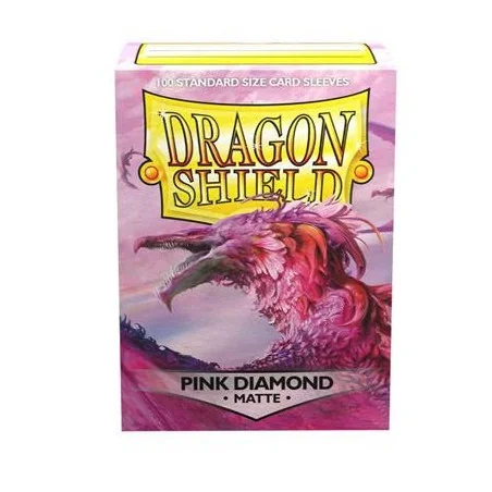 Dragon Shield Matte Mouwen - Pink Diamond (100 Mouwen) | 5706569110390