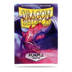 Dragon Shield Matte Sleeves - Purple (100 Sleeves)