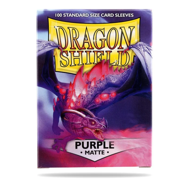 Dragon Shield Matte Mouwen - Paars (100 Mouwen) | 5706569110093