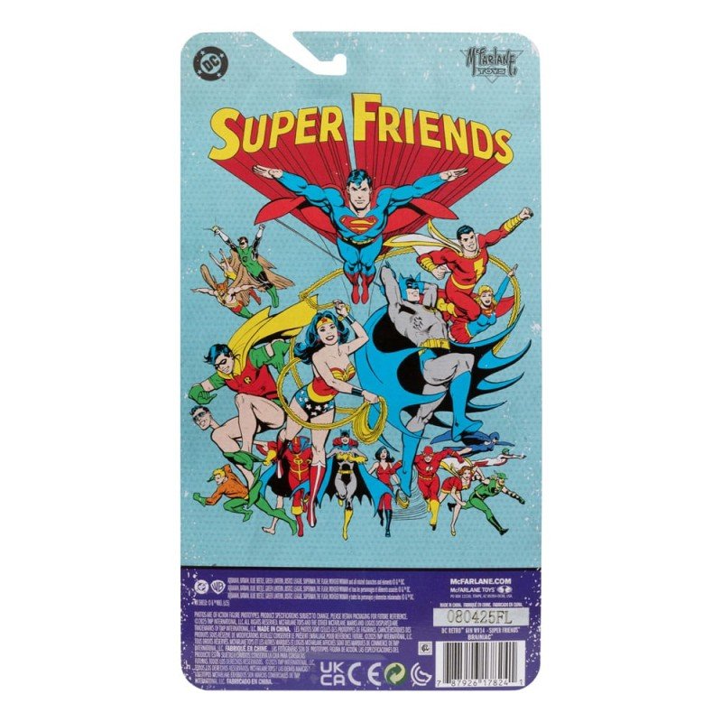 DC Retro figurine Super Friends Brainiac 15 cm | 0787926178241