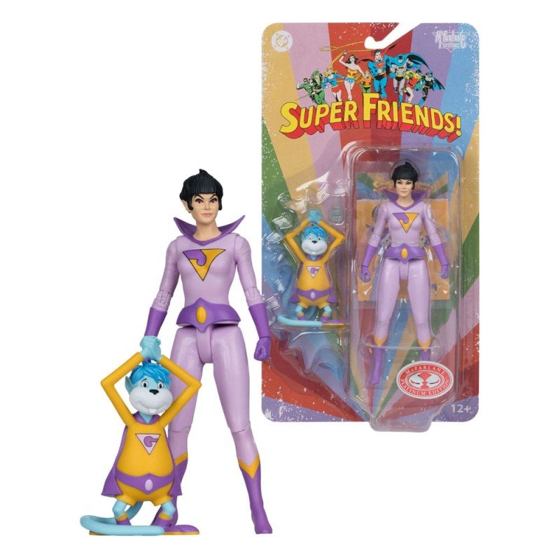 DC Retro figurine Super Friends Jayna & Gleek (Red Platinum Edition) 15 cm | 0787926178265