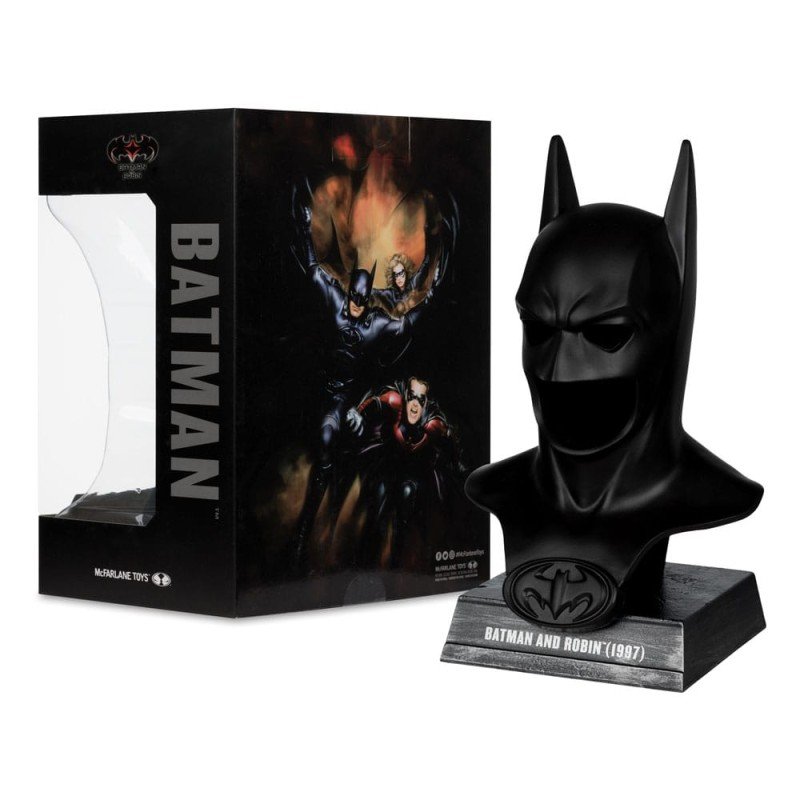 Batman DC Direct Mini Replica 1/3 Batman Cowl (Batman & Robin) 19 cm | 0787926179378