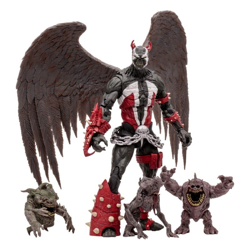 Spawn figurine Megafig King Spawn with Wings and Minions 30 cm | 0787926901825