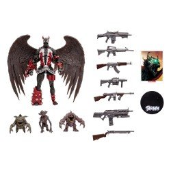 Spawn figurine Megafig King Spawn with Wings and Minions 30 cm | 0787926901825