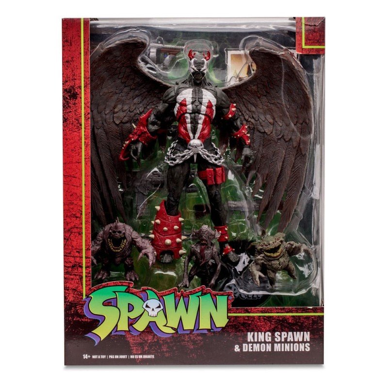 Spawn figurine Megafig King Spawn with Wings and Minions 30 cm | 0787926901825