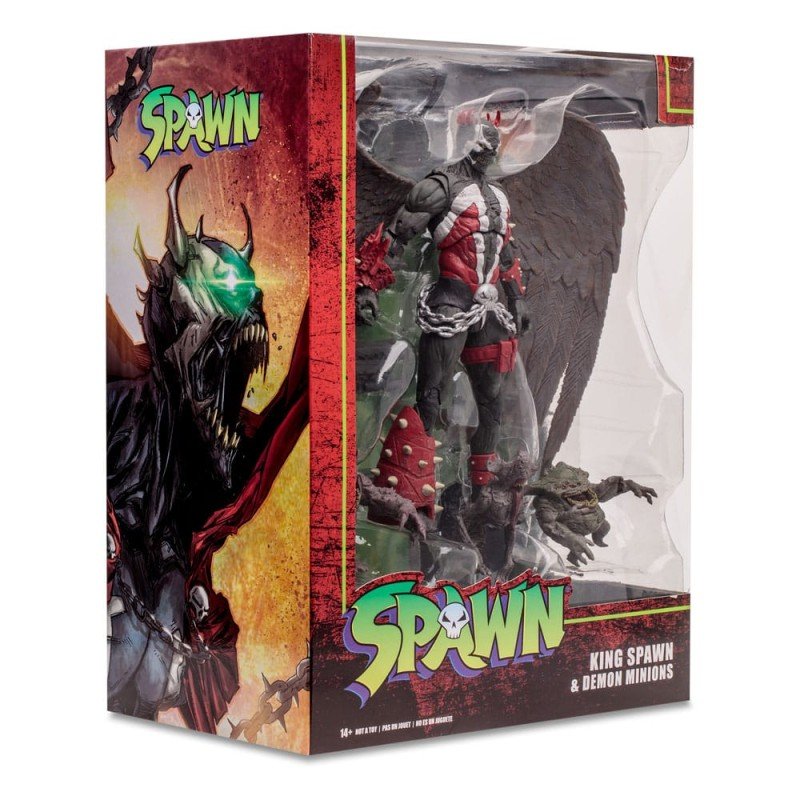 Spawn figurine Megafig King Spawn with Wings and Minions 30 cm | 0787926901825