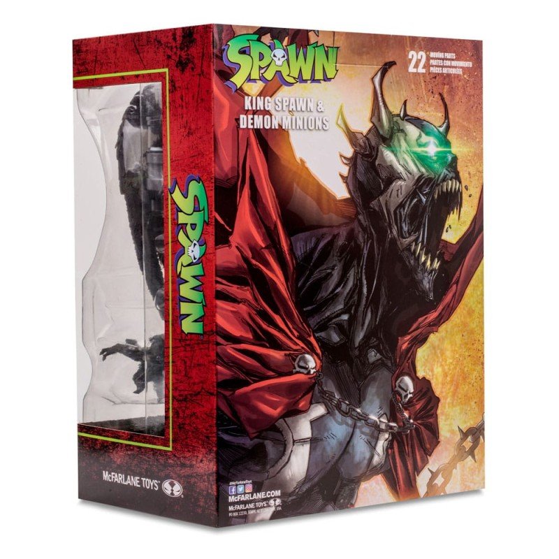 Spawn figurine Megafig King Spawn with Wings and Minions 30 cm | 0787926901825