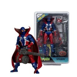 Spawn Page Punchers figurine Spawn 1977 Red and Blue (Chase) Red Platinum Edition 18 cm | 0787926904215