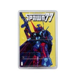 Spawn Page Punchers figurine Spawn 1977 Red and Blue (Chase) Red Platinum Edition 18 cm | 0787926904215