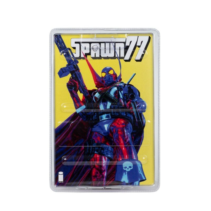 Spawn Page Punchers figurine Spawn 1977 Red and Blue (Chase) Red Platinum Edition 18 cm | 0787926904215